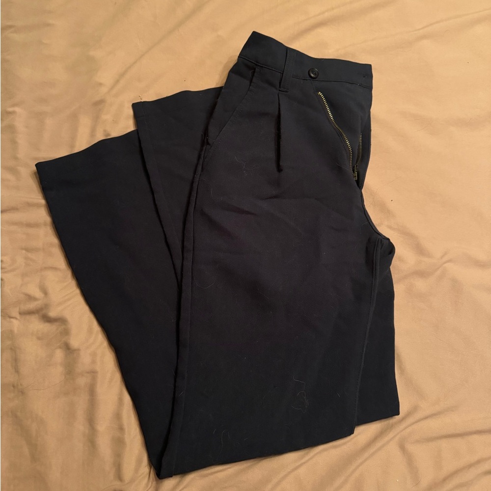 Abercrombie navy blue dress pants